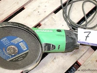 Zware haakse slijptol hitachi g23sw