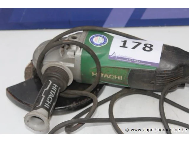 Zware haakse slijptol hitachi - afbeelding 2 van  2