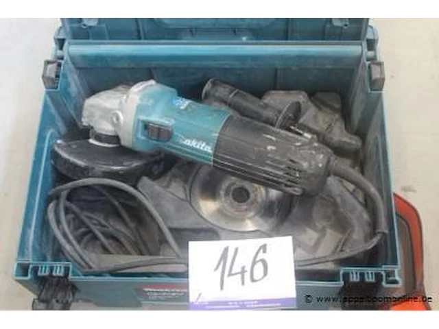 Zware haakse slijptol makita ga5040h - afbeelding 1 van  2