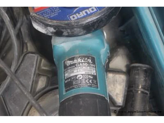 Zware haakse slijptol makita ga5040h - afbeelding 2 van  2