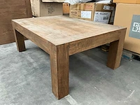 Zware houten salontafel - afbeelding 5 van  5
