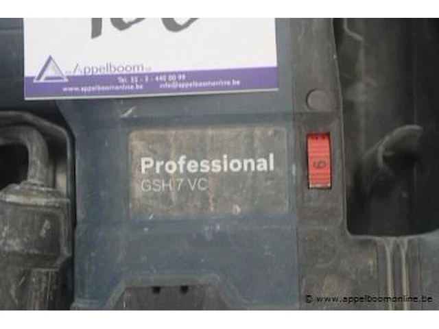 Zware klopboorhamer bosch, gsh 7 vc - afbeelding 2 van  2