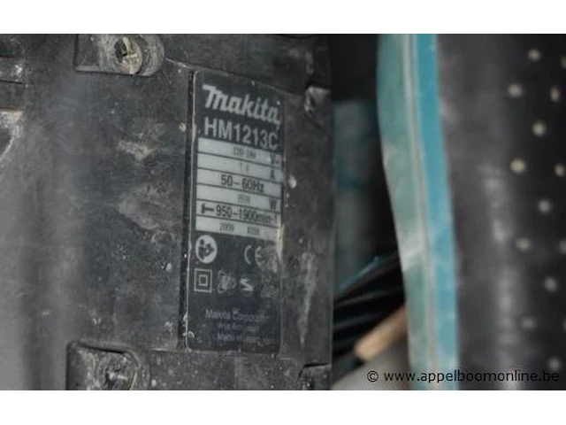 Zware klopboorhamer makita, hm1213c - afbeelding 2 van  2