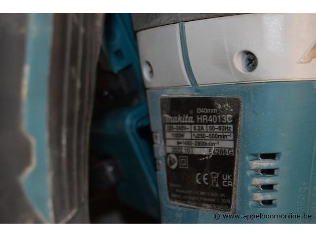 Zware klopboorhamer makita, hr4013c - afbeelding 2 van  2