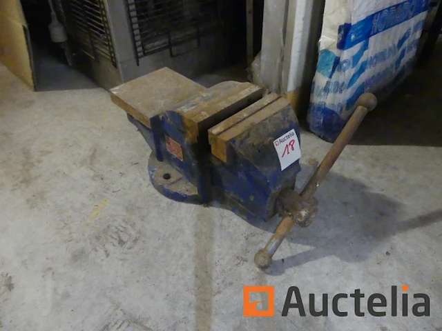 Zware metalen bankschroef - afbeelding 1 van  4