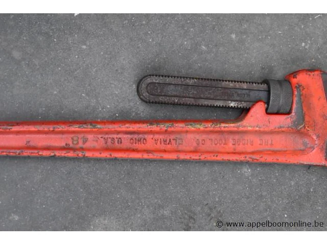 Zware pijpsleutel the ridge tools co. 48 - afbeelding 2 van  2