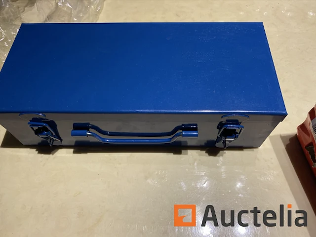 Zware slagdoppen set 10 delig stahlkaiser 22-50mm in metalen koffer - afbeelding 5 van  5