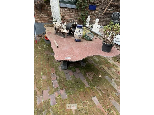Zware tuintafel - afbeelding 1 van  2