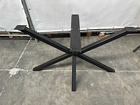 Zwart metalen spinpoot - afbeelding 2 van  3