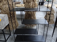 Zwart wandmeubel - afbeelding 1 van  2