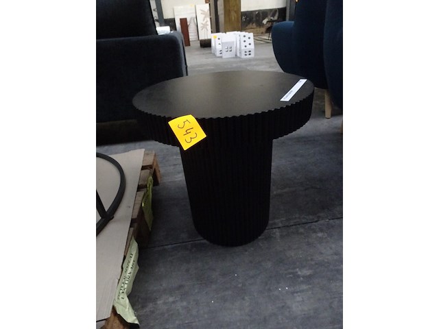 Zwarte bijzettafel - afbeelding 1 van  2