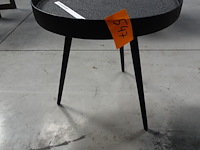 Zwarte bijzettafel - afbeelding 1 van  2
