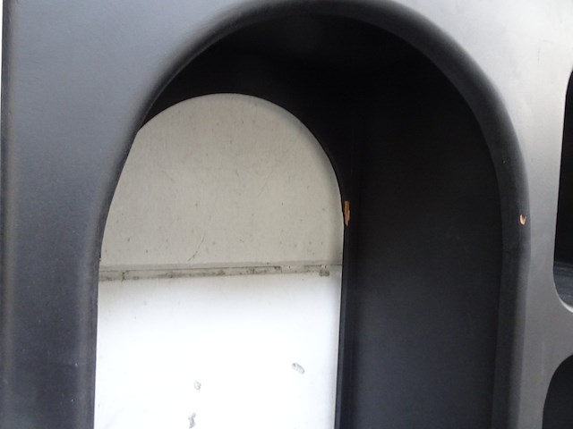 Zwarte houten kast - afbeelding 3 van  4