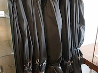 Zwarte parasols 5 stuks - afbeelding 1 van  3