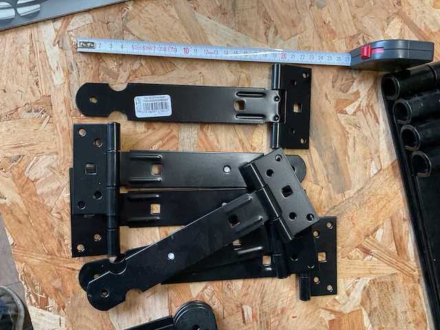 Zwarte scharnieren - afbeelding 2 van  7