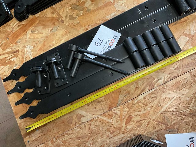 Zwarte scharnieren - afbeelding 4 van  5