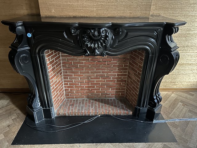 Zwarte sierschouw 170x115cm - afbeelding 2 van  4