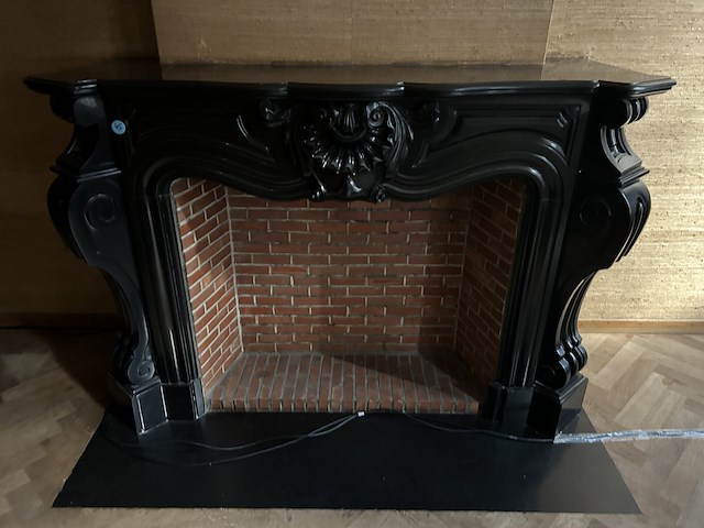 Zwarte sierschouw 170x115cm - afbeelding 3 van  4