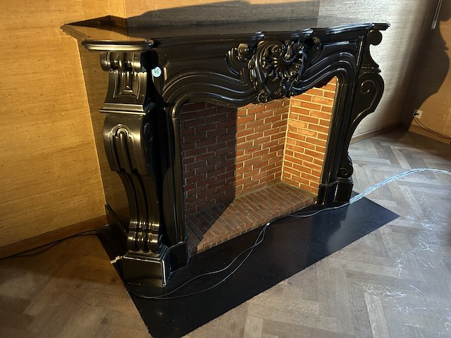 Zwarte sierschouw 170x115cm - afbeelding 4 van  4