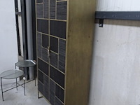 Zwarte wandkast - afbeelding 2 van  3