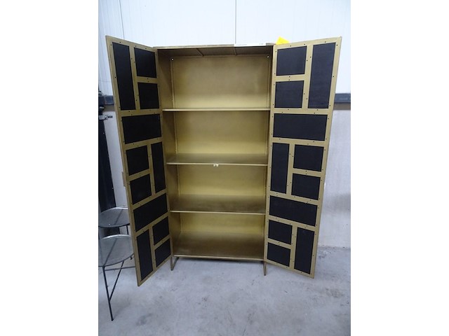 Zwarte wandkast - afbeelding 3 van  3