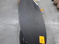 Zwarte wandmeubel - afbeelding 2 van  2