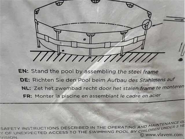 Zwembad, get. select pool, diameter 4,27 m - afbeelding 5 van  7