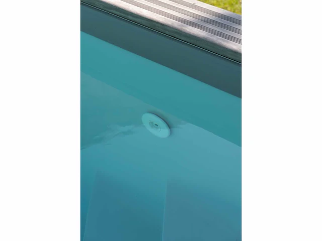 Zwembad quartoo 390 x 820*146 cm met exotische afdekrand - afbeelding 6 van  6