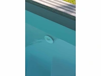 Zwembad quartoo 390 x 820*146 cm met exotische afdekrand - afbeelding 6 van  6