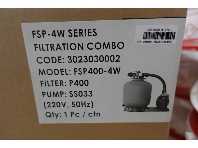 Zwembadfilter fsp - afbeelding 2 van  2