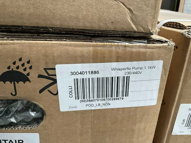 Zwembadpomp pentair type p-wfl-153e3 - afbeelding 3 van  5
