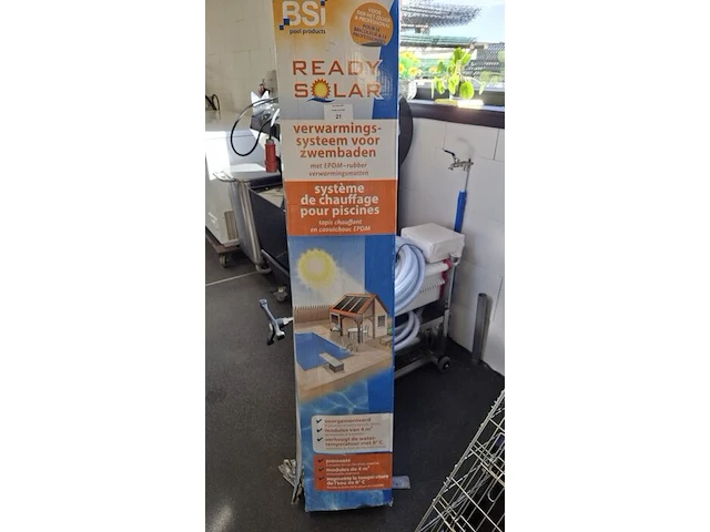 Zwembadverwarmer ready solar op zonne-energie - afbeelding 1 van  2