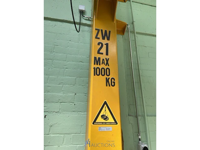 Zwenkarm van hool 1t - afbeelding 4 van  10