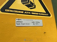 Zwenkarm van hool 1t - afbeelding 5 van  10
