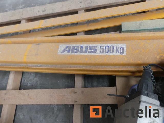 Zwenkraan hijsen met takel abus ls - afbeelding 2 van  12