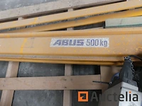 Zwenkraan hijsen met takel abus ls - afbeelding 2 van  12