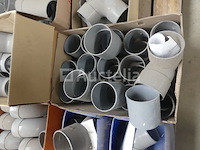 +- 100 pvc-ellebogen en koppelingen - afbeelding 9 van  12