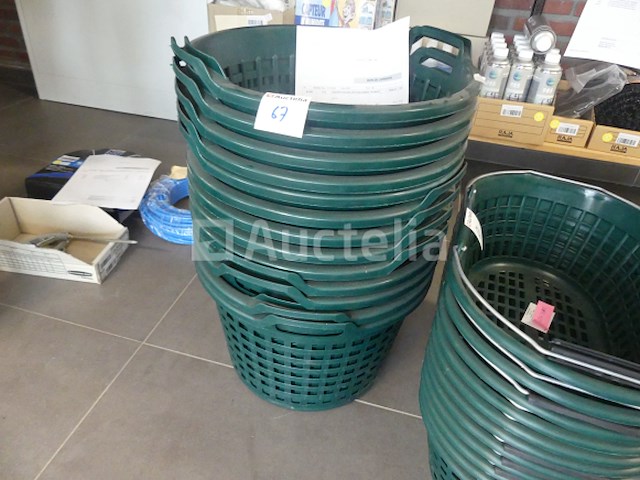 +- 30 plastic tuinmand - afbeelding 2 van  8
