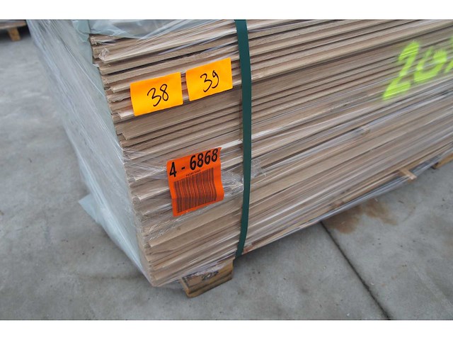 +- 37 m² eiken planchetten 20mm - afbeelding 6 van  8