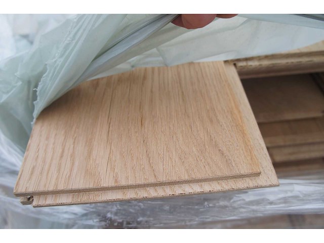 +- 37 m² eiken planchetten 20mm - afbeelding 7 van  8