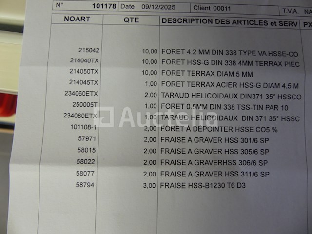 +- 48 snijders en boorbits - afbeelding 4 van  6
