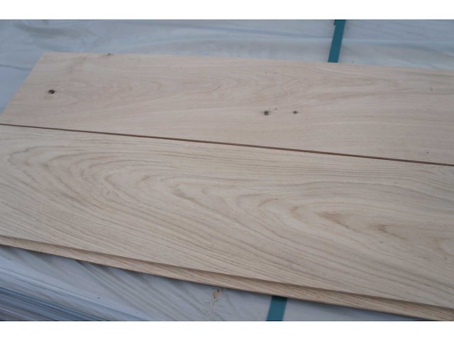 +- 68.40 m² eiken planchetten 20mm - afbeelding 2 van  7