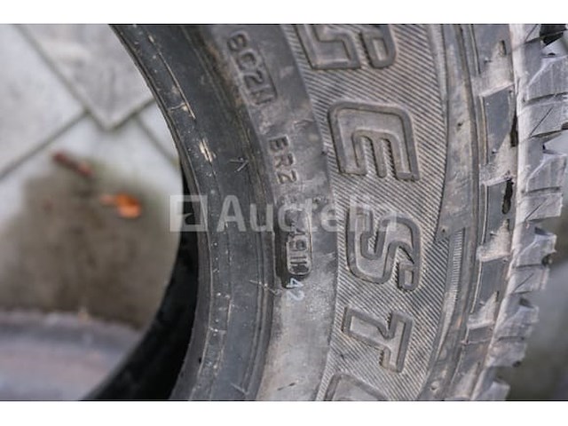 +- 8 aluminium velgen met banden - afbeelding 9 van  10