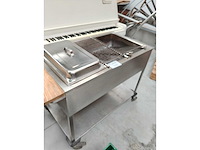 - barbecue rvs met inbouw bain-marie - afbeelding 4 van  5