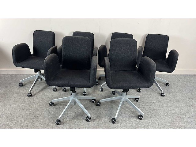 - clubstoel - conference chairs (6x) - afbeelding 4 van  5