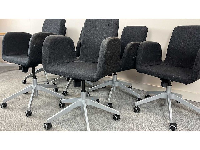 - clubstoel - conference chairs (6x) - afbeelding 3 van  5