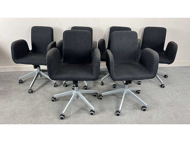- clubstoel - conference chairs (6x) - afbeelding 1 van  5