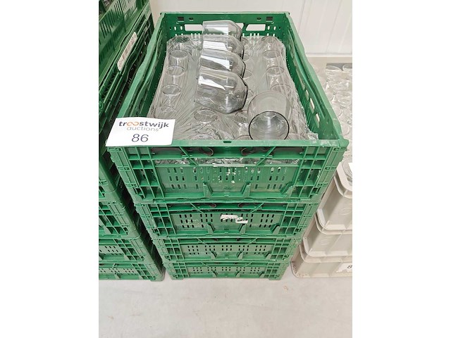 - glaswerk: waterglas fumé (101x) - afbeelding 2 van  3