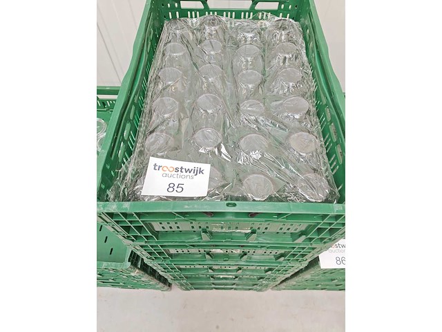 - glaswerk: waterglas fumé (144x) - afbeelding 3 van  4