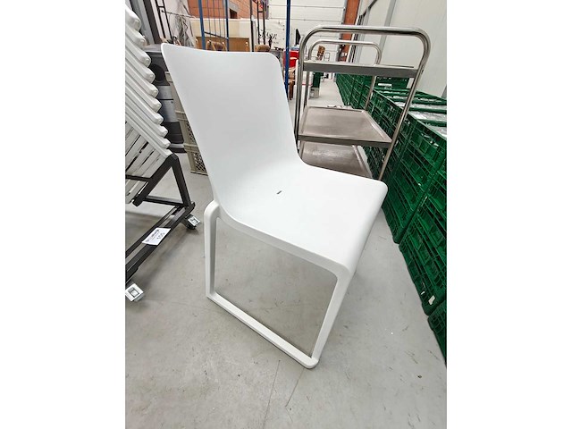 - kazar stoel wit inclusief transportkar (11x) - afbeelding 1 van  4